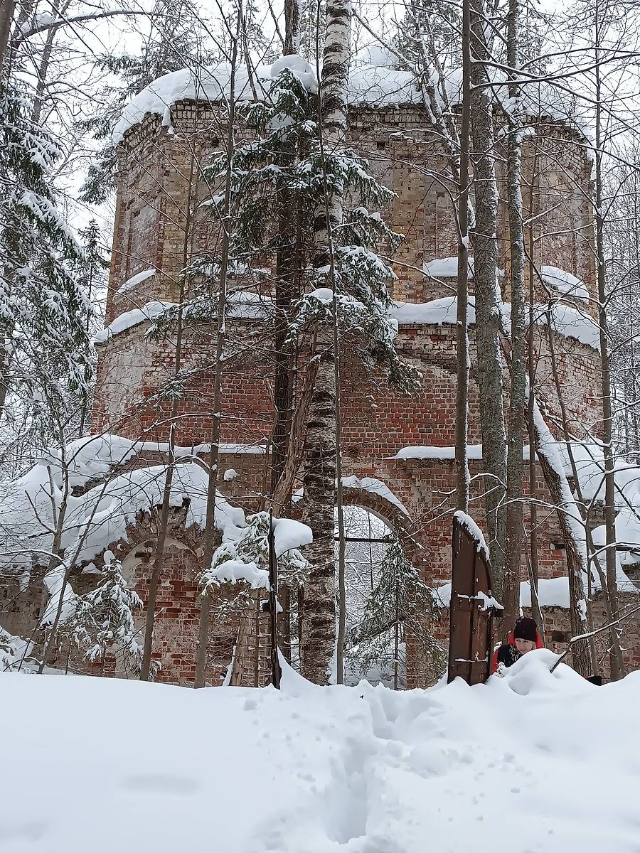 фасады. Церковь Успения Пресвятой Богородицы, Богородица, урочище (Галичский район, Костромская область)