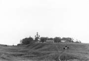 Церковь Николая Чудотворца, Фото примерно 1900 х годов. На фото запечатлён сам храм, жилой дом, который стоит до сих пор, магазин и , по-моему ,там была ещё школа. <br>, Тарасово, Вологодский район, Вологодская область
