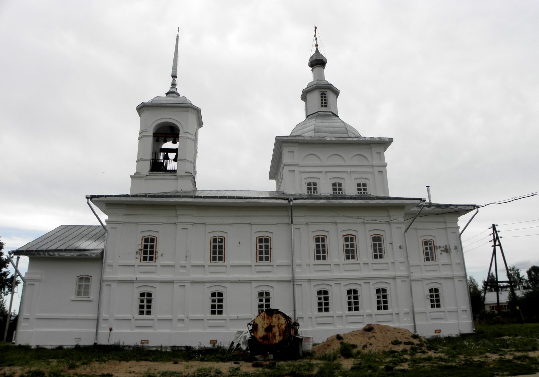 Церковь Михаила Архангела, Новленское (Вологодский район, Вологодская область). фасады