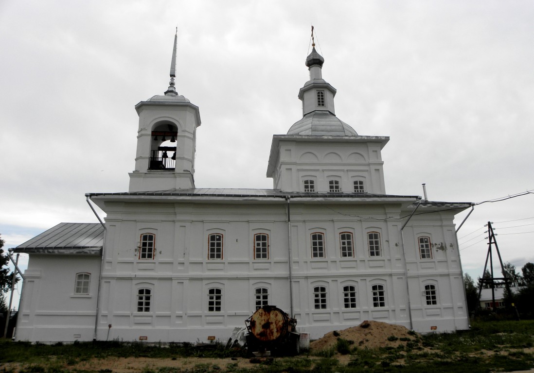 Новленское. Церковь Михаила Архангела. фасады