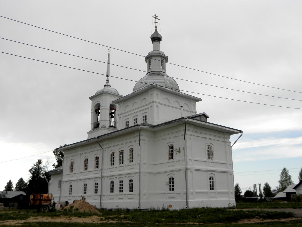 Церковь Михаила Архангела, Новленское (Вологодский район, Вологодская область). фасады