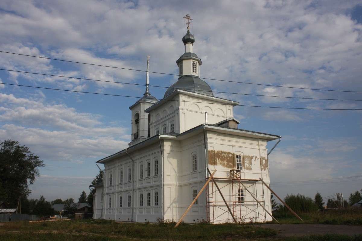 Церковь Михаила Архангела, Новленское (Вологодский район, Вологодская область). фасады