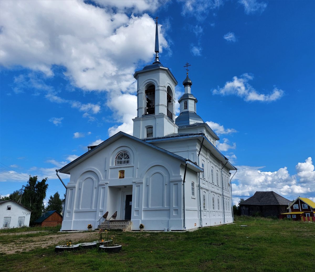 Церковь Михаила Архангела, Новленское (Вологодский район, Вологодская область). фасады