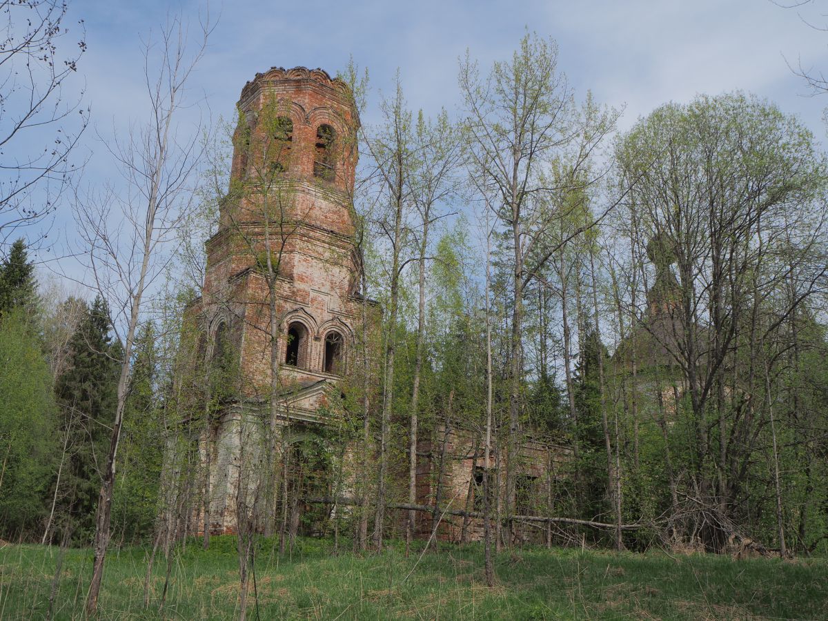 Церковь Покрова Пресвятой Богородицы, Конищево, урочище (Галичский район, Костромская область). фасады