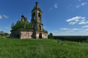 Церковь Николая Чудотворца, Вид с северо-запада<br>, Костома, Галичский район, Костромская область