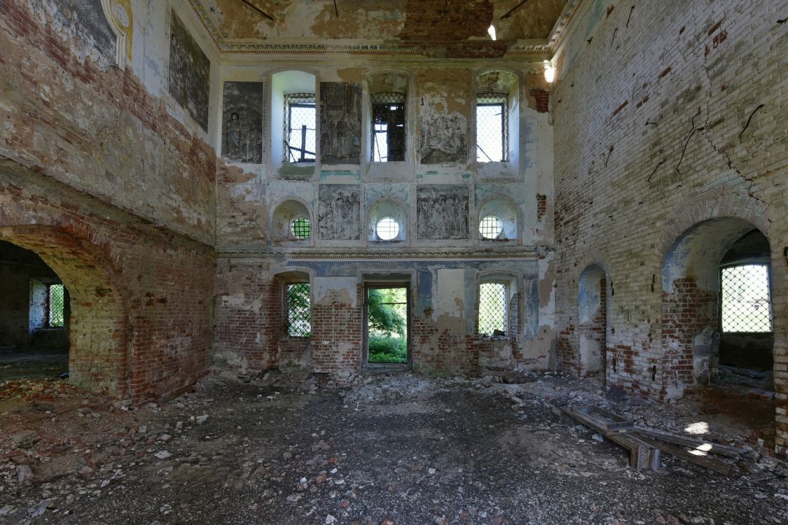 Церковь Николая Чудотворца, Костома (Галичский район, Костромская область). интерьер и убранство, Северная сторона основного объема