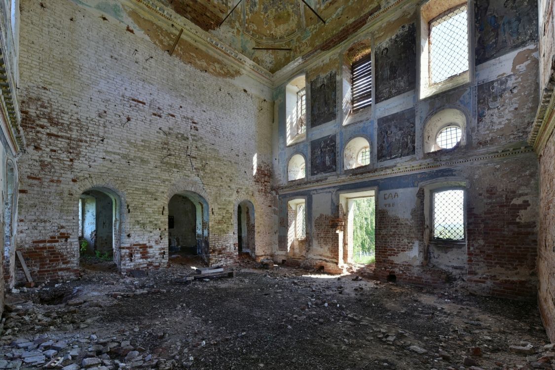 Церковь Николая Чудотворца, Костома (Галичский район, Костромская область). интерьер и убранство, Юго-восточная сторона основного объема