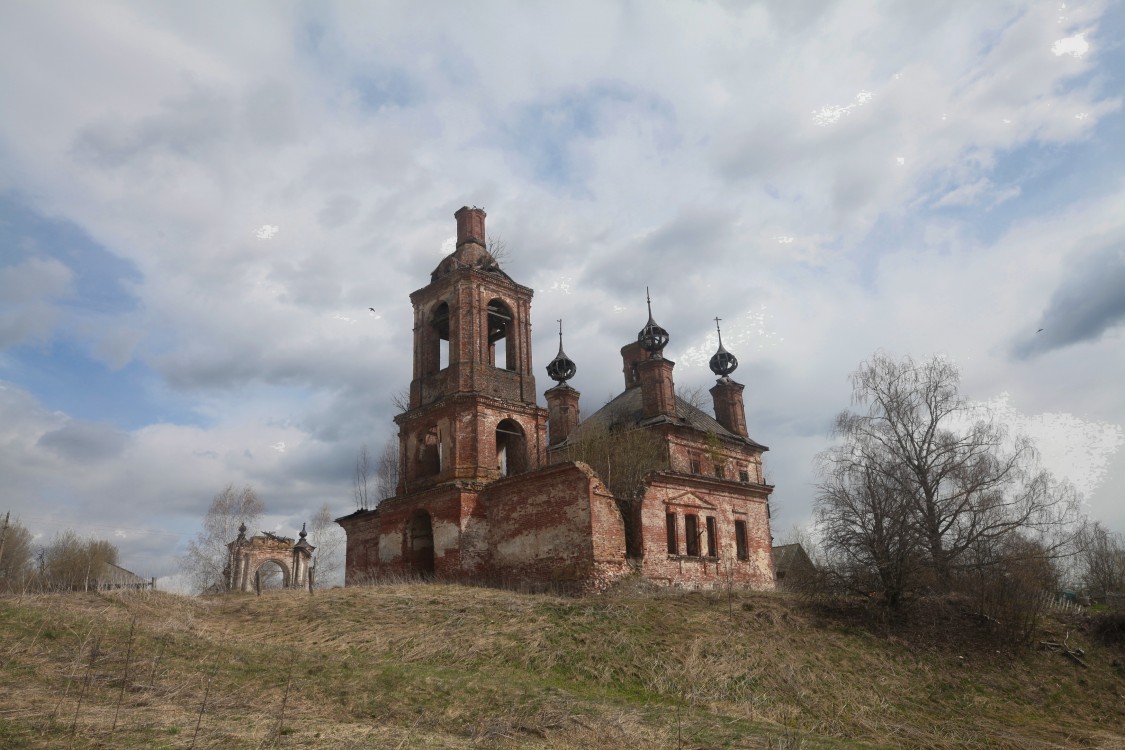 Церковь Николая Чудотворца, Костома (Галичский район, Костромская область). фасады