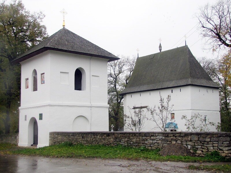 Церковь Илии Пророка (старая), Топоровцы (Черновицкий район, Украина, Черновицкая область). общий вид в ландшафте