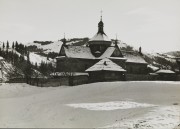 Церковь Успения Пресвятой Богородицы, Фото 1930-1939 гг. Польская электронная библиотека https://polona.pl/item/zabie-slupiejska-cerkiew,NTE2MjM1MjA/0/#info:metadata<br>, Верховина, Верховинский район, Украина, Ивано-Франковская область