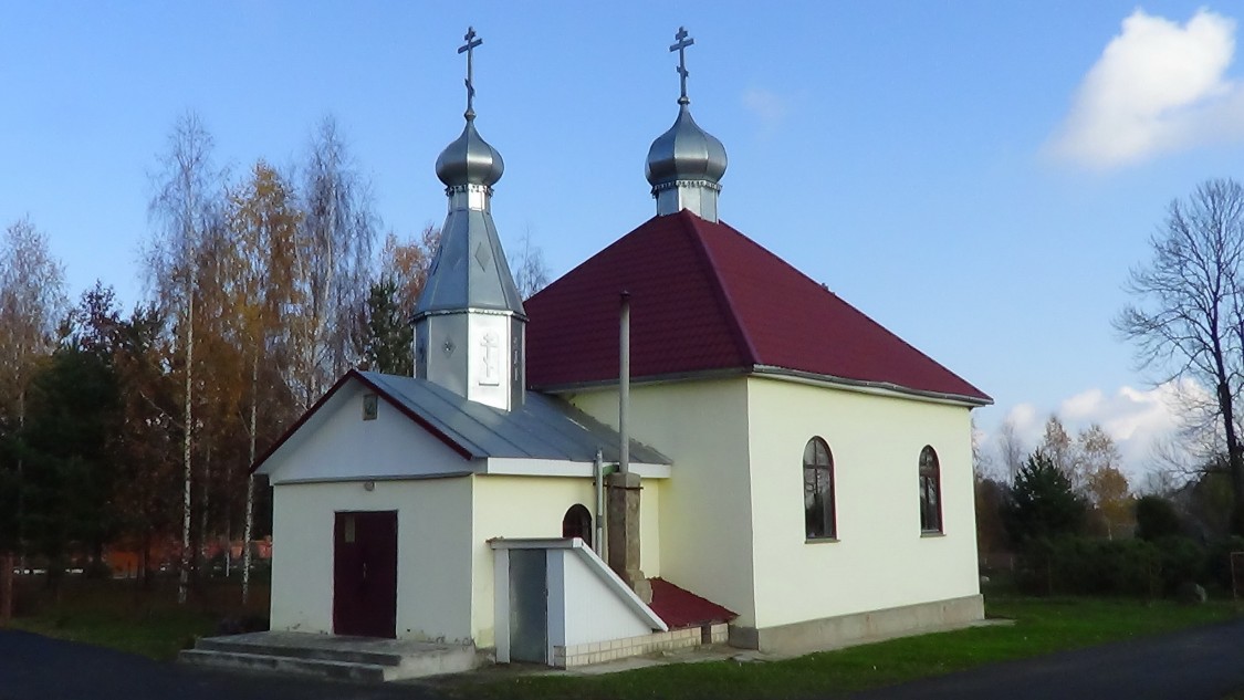 Церковь Георгия Победоносца, Красный Берег (Жлобинский район, Беларусь, Гомельская область). фасады