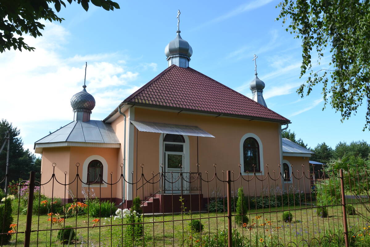 Церковь Георгия Победоносца, Красный Берег (Жлобинский район, Беларусь, Гомельская область). фасады