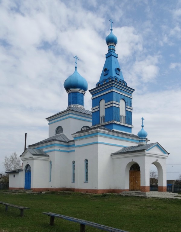 Болотня. Церковь Покрова Пресвятой Богородицы. фасады