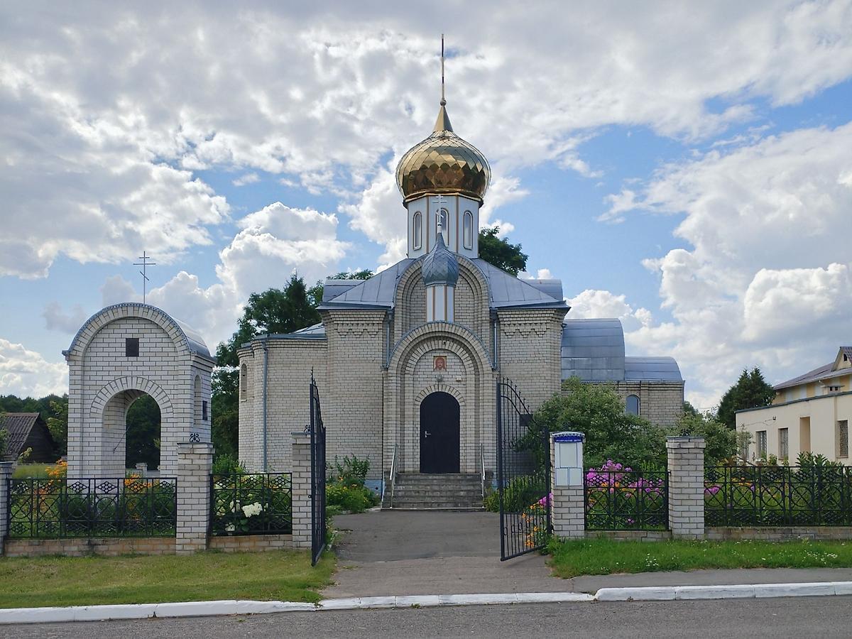 фасады. Церковь Михаила Архангела, Тихиничи (Рогачёвский район, Беларусь, Гомельская область)