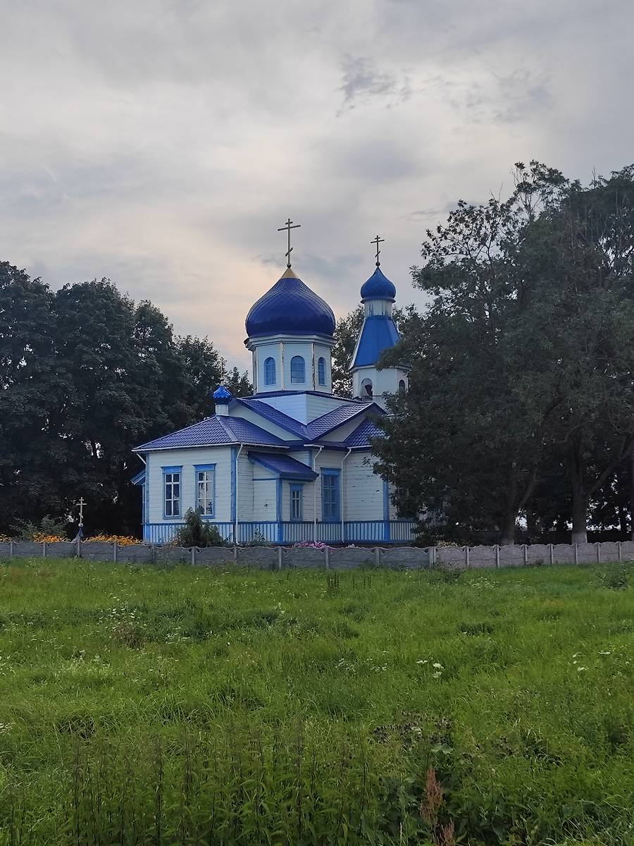 фасады. Церковь иконы Божией Матери "Всех скорбящих Радость", Тереничи (Гомельский район, Беларусь, Гомельская область)