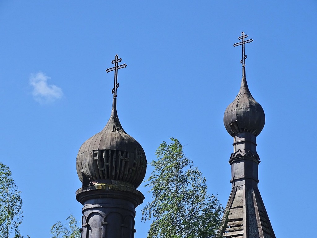 Церковь Воздвижения Креста Господня, Пожарье (Сандовский район, Тверская область). архитектурные детали