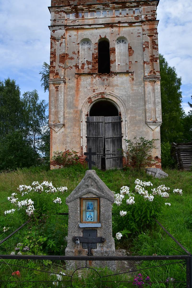 дополнительная информация. Колокольня церкви Покрова Пресвятой Богородицы, Чистая Дуброва (Весьегонский район, Тверская область)