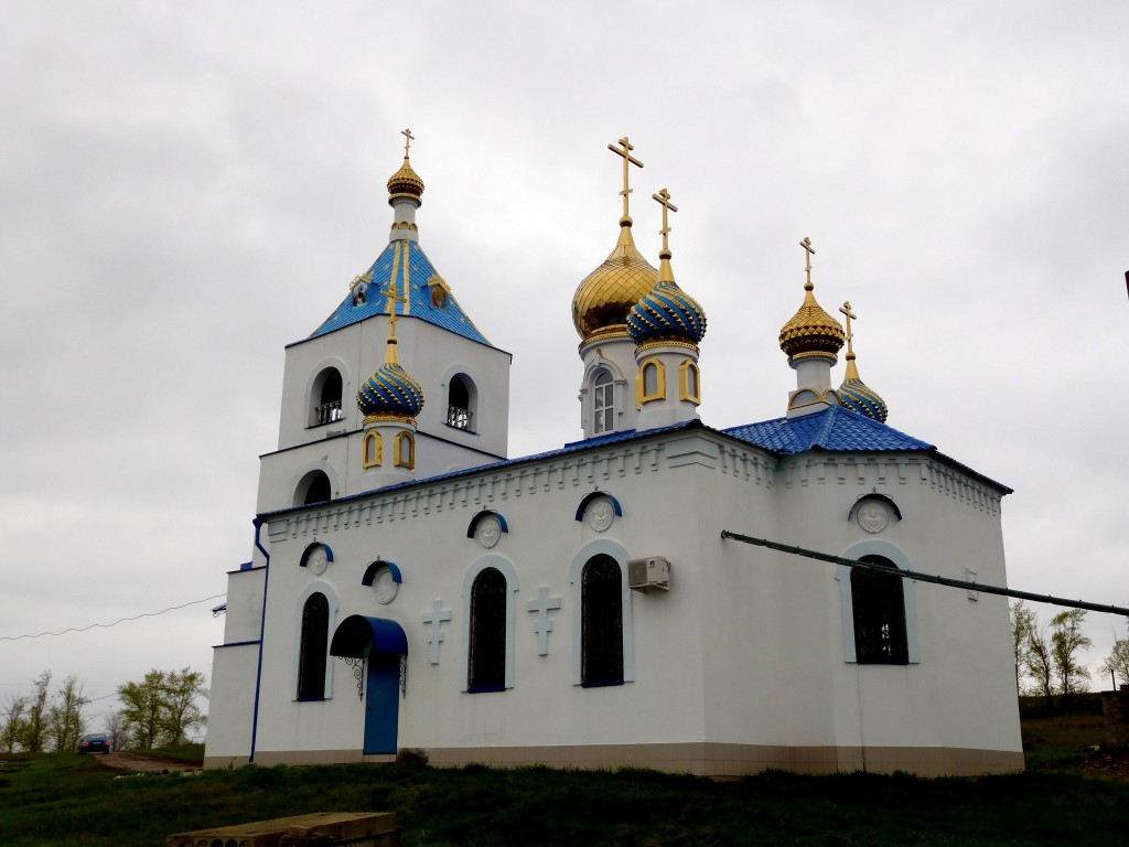 Беловка. Церковь Покрова Пресвятой Богородицы. фасады