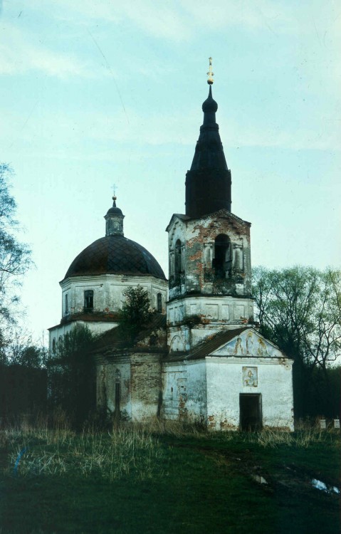 Бережай. Церковь Рождества Пресвятой Богородицы. фасады, 1994