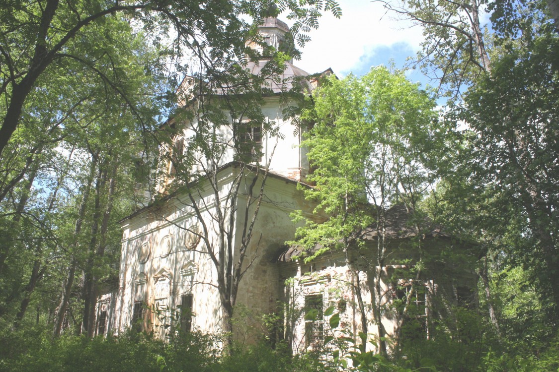 Церковь Успения Пресвятой Богородицы, Залужье (Сандовский район, Тверская область). фасады