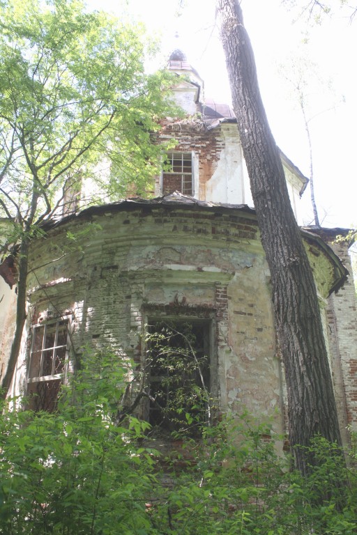 Церковь Успения Пресвятой Богородицы, Залужье (Сандовский район, Тверская область). фасады