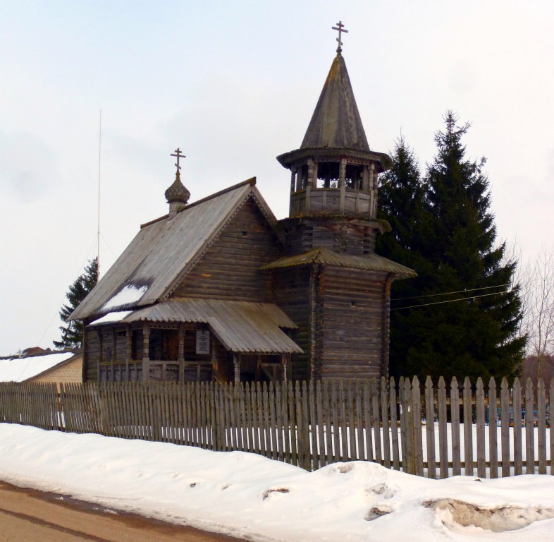 Часовня Ксении Петербургской, Никольское (Кесовогорский район, Тверская область). фасады