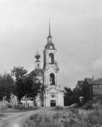 Церковь Спаса Преображения, Фото 1965 г. С.Ю.Лебедева. http://www.old-churches.ru/ga_078.htm<br>, Говеново, урочище, Островский район, Костромская область