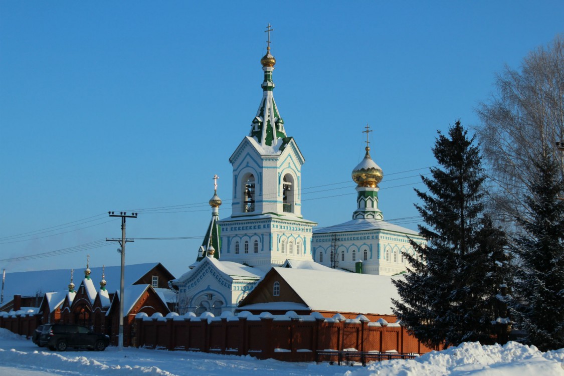 Перевозное. Успенский женский монастырь. фасады