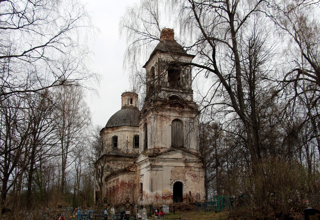 Церковь Покрова Пресвятой Богородицы, Макарово (Весьегонский район, Тверская область). фасады