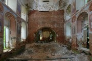 Церковь Покрова Пресвятой Богородицы, Восточная сторона основного объема<br>, Макарово, Весьегонский район, Тверская область
