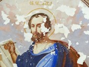 Церковь Покрова Пресвятой Богородицы, Евангелист Лука(фрагмент росписи)<br>, Макарово, Весьегонский район, Тверская область