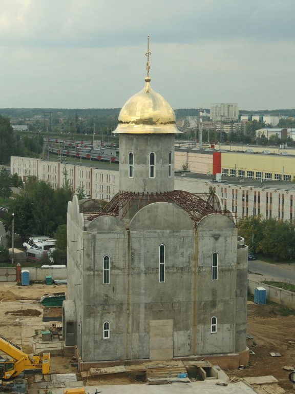 Крюково. Церковь Александра Невского в Зеленограде. документальные фотографии