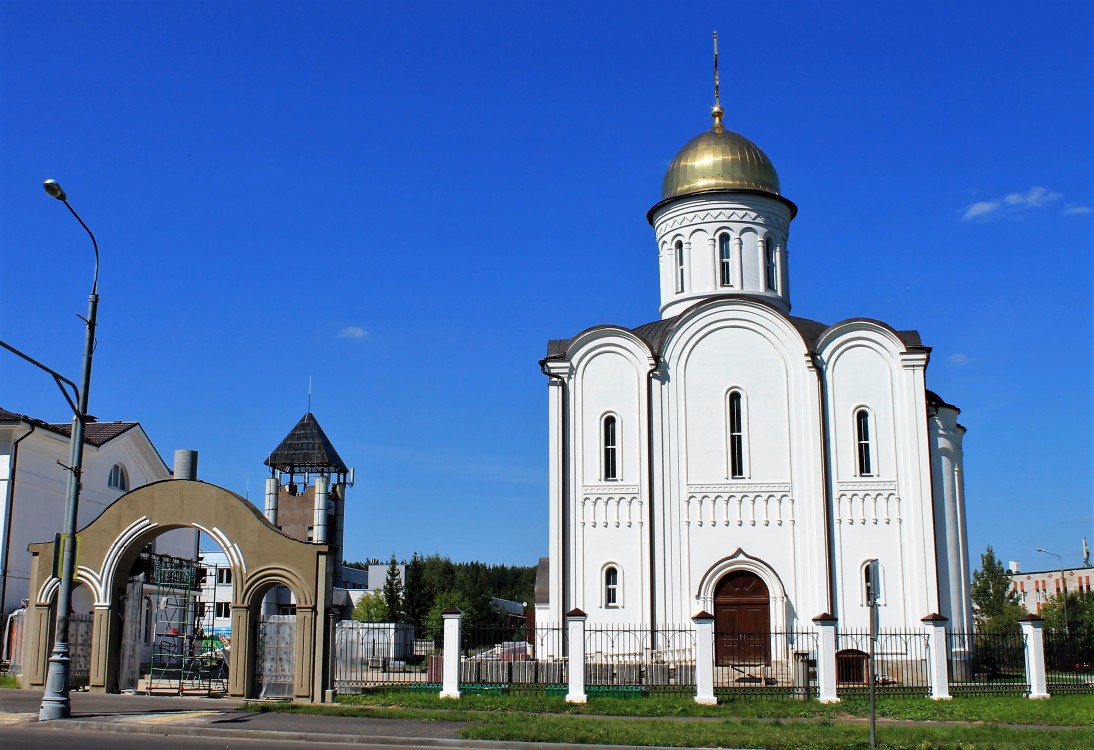 Церковь Александра Невского в Зеленограде, Крюково (Зеленоград (Зеленоградский административный округ, ЗелАО), г. Москва). фасады
