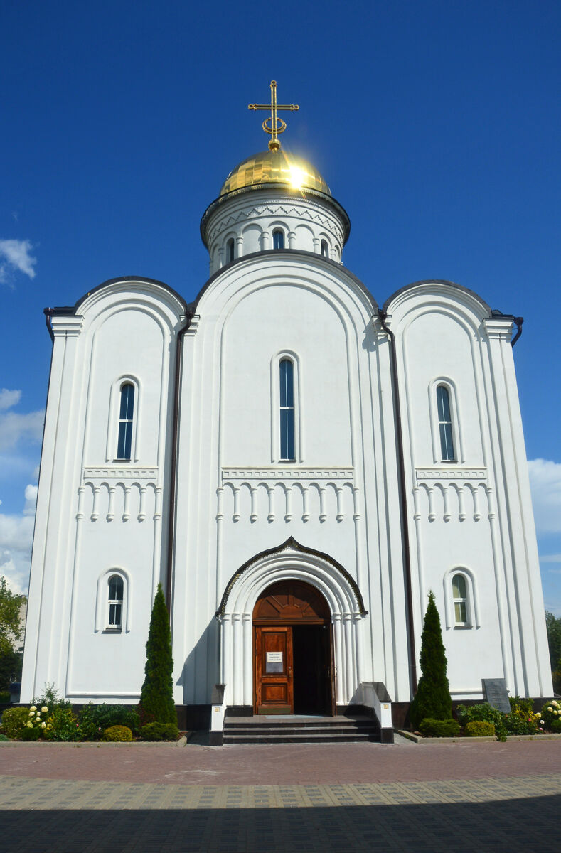 Церковь Александра Невского в Зеленограде, Крюково (Зеленоград (Зеленоградский административный округ, ЗелАО), г. Москва). фасады