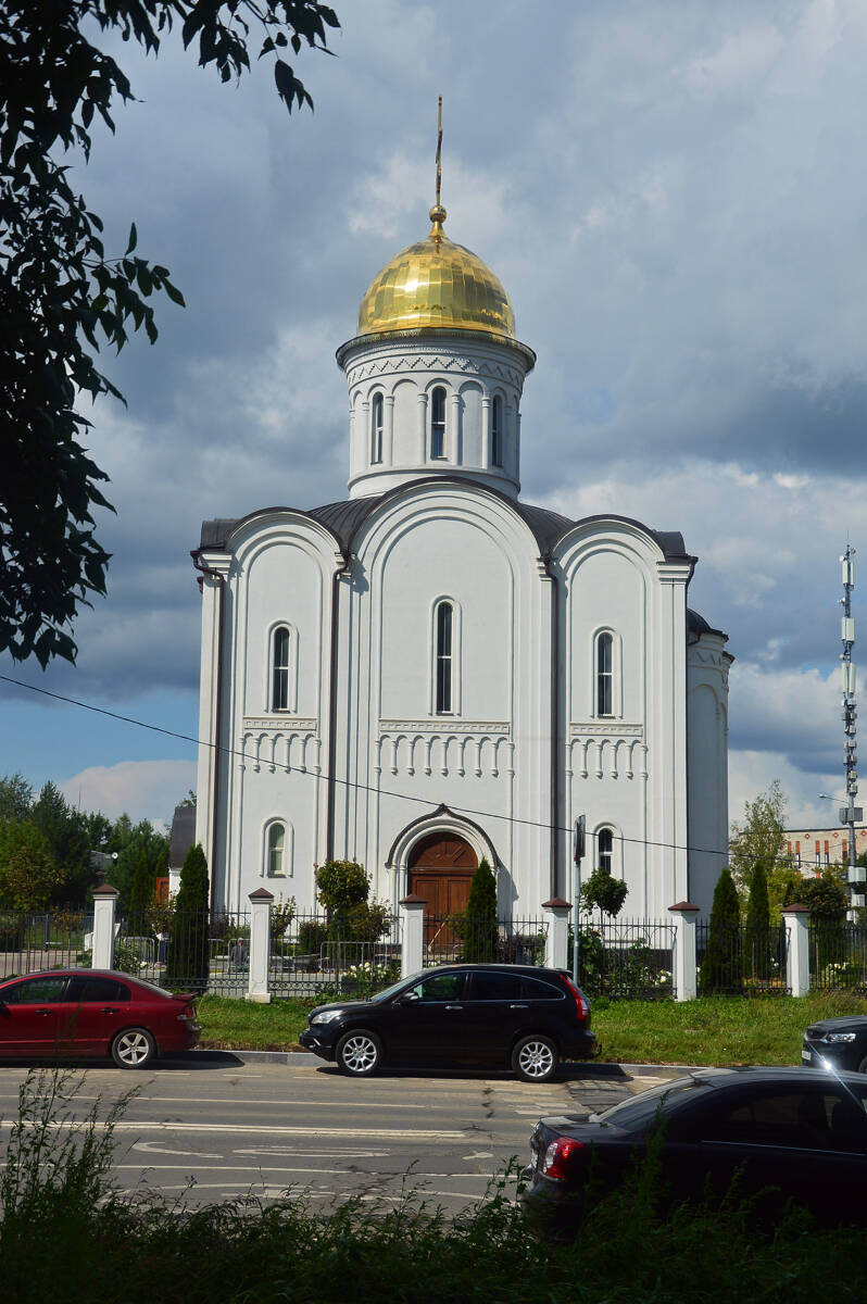 Церковь Александра Невского в Зеленограде, Крюково (Зеленоград (Зеленоградский административный округ, ЗелАО), г. Москва). фасады