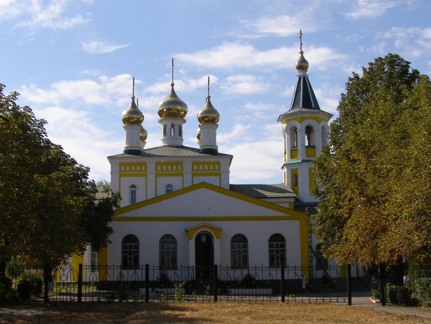 Шахты. Церковь Николая Чудотворца в Аютинском. фасады, Вид с севера