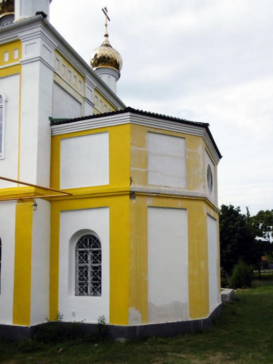 Церковь Николая Чудотворца в Аютинском, Шахты (Шахты, город, Ростовская область). архитектурные детали, Апсида храма