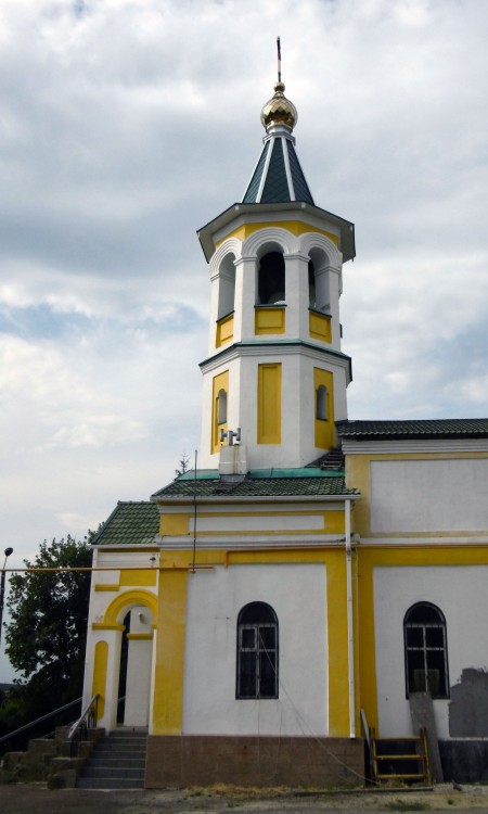 Церковь Николая Чудотворца в Аютинском, Шахты (Шахты, город, Ростовская область). архитектурные детали, Колокольня церкви