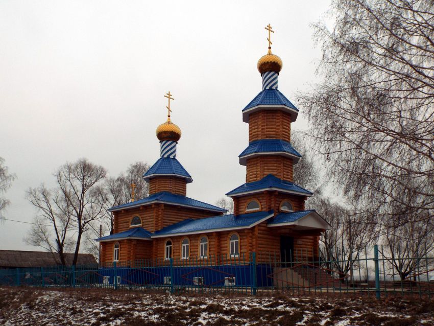 Ленино. Церковь Димитрия Солунского. фасады