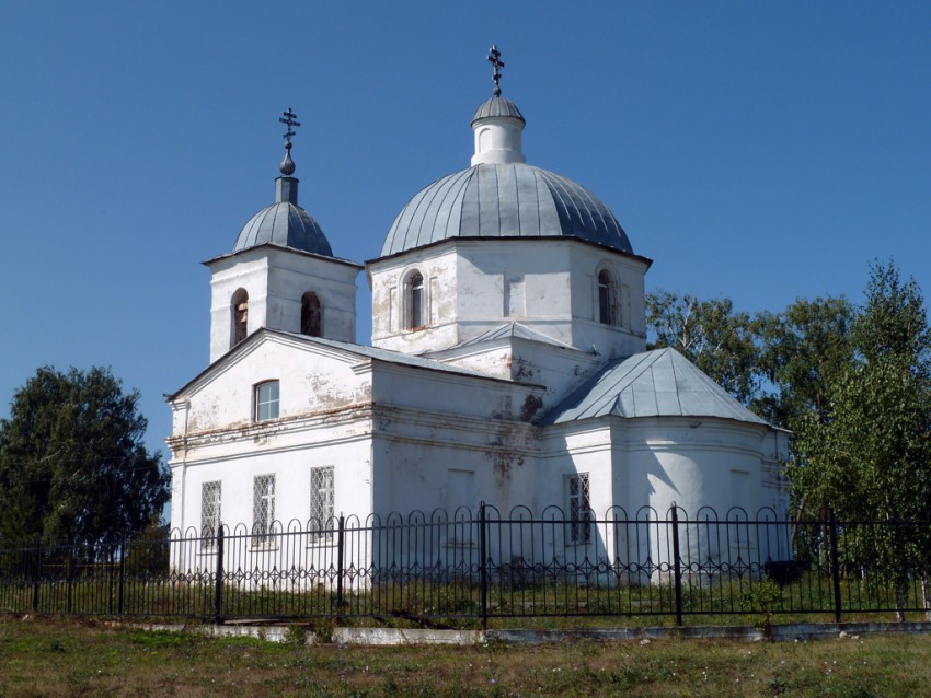 Церковь Михаила Архангела, Русская Селитьба (Красноярский район, Самарская область). фасады