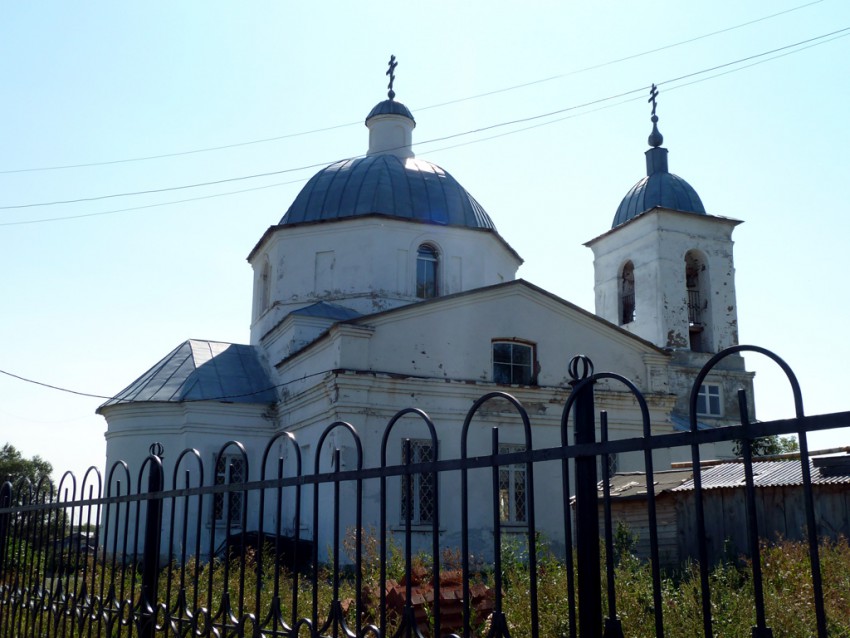 Церковь Михаила Архангела, Русская Селитьба (Красноярский район, Самарская область). фасады