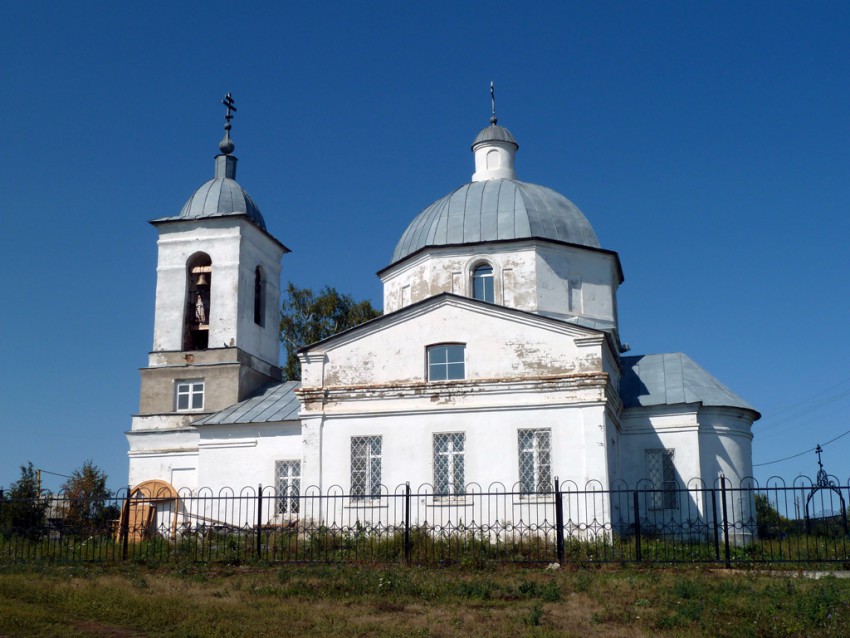 Церковь Михаила Архангела, Русская Селитьба (Красноярский район, Самарская область). фасады