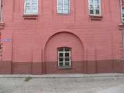 Домовая церковь Благовещения Пресвятой Богородицы при Земледельческом училище,  На фасаде элементы заделанной  алтарной части, сам пристрой церкви был снесен.<br>, Приволжский район, Казань, город, Республика Татарстан