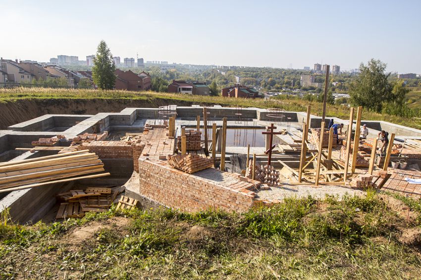 Нижегородский район. Церковь Ольги равноапостольной в Верхних Печёрах. документальные фотографии