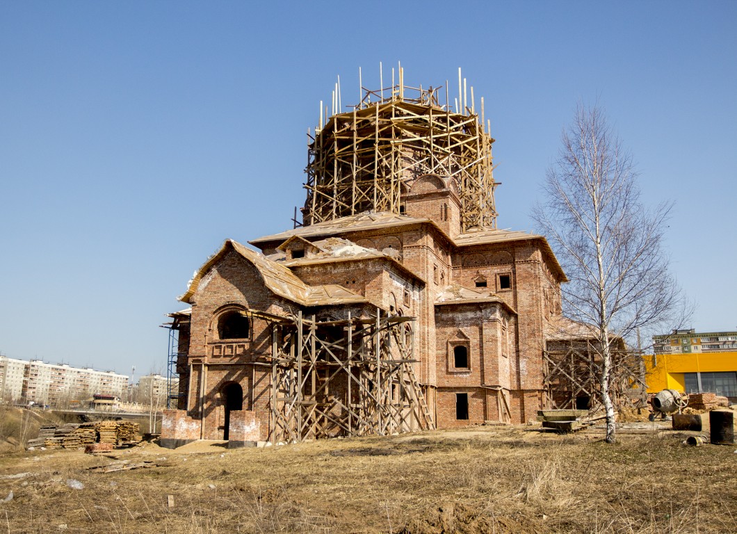 Церковь Ольги равноапостольной в Верхних Печёрах, Нижегородский район (Нижний Новгород, город, Нижегородская область). документальные фотографии