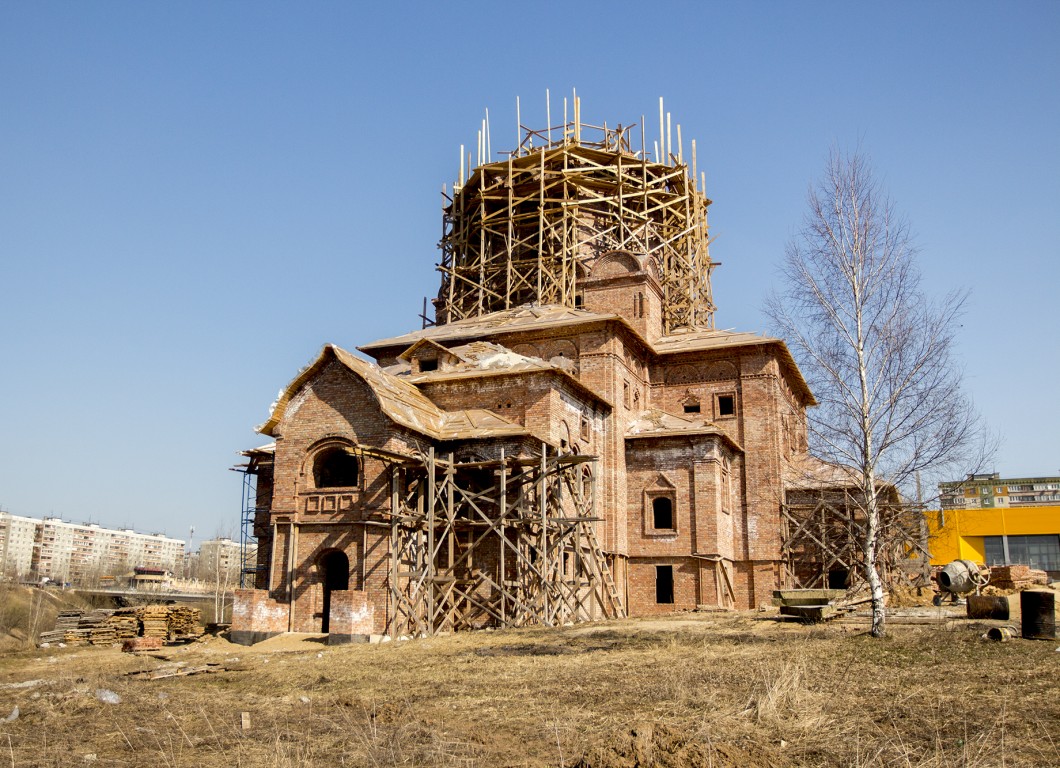 Нижегородский район. Церковь Ольги равноапостольной в Верхних Печёрах. документальные фотографии