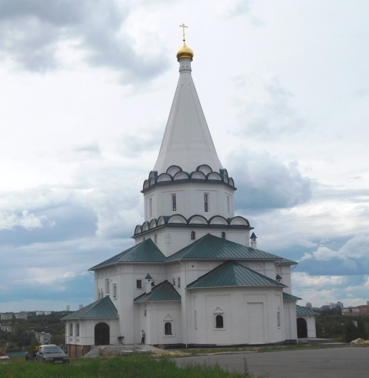 Нижегородский район. Церковь Ольги равноапостольной в Верхних Печёрах. фасады