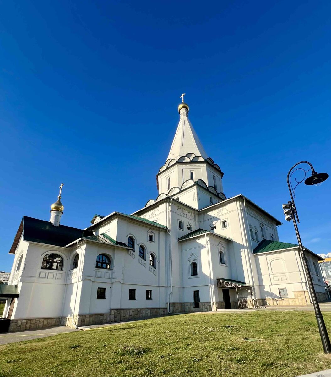 Церковь Ольги равноапостольной в Верхних Печёрах, Нижегородский район (Нижний Новгород, город, Нижегородская область). фасады