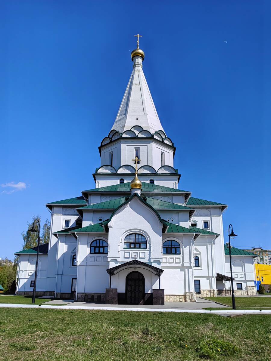 Церковь Ольги равноапостольной в Верхних Печёрах, Нижегородский район (Нижний Новгород, город, Нижегородская область). фасады