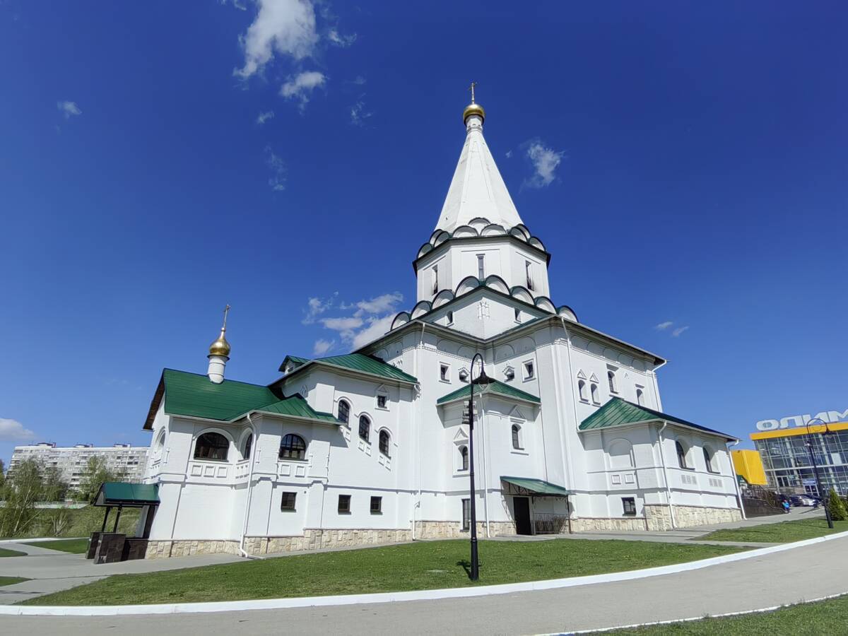 Церковь Ольги равноапостольной в Верхних Печёрах, Нижегородский район (Нижний Новгород, город, Нижегородская область). фасады